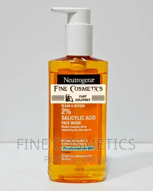 Neutrogena Oil Free Acne/Pimple Face Wash Wiz Salicylic Acid