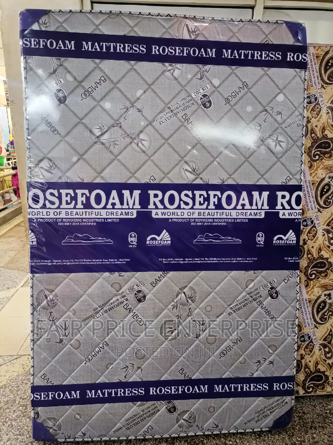 Rosefoam Mattress High Density 4*6 in 6inches