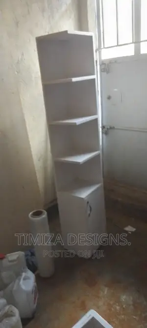 Shelves Unit White Color