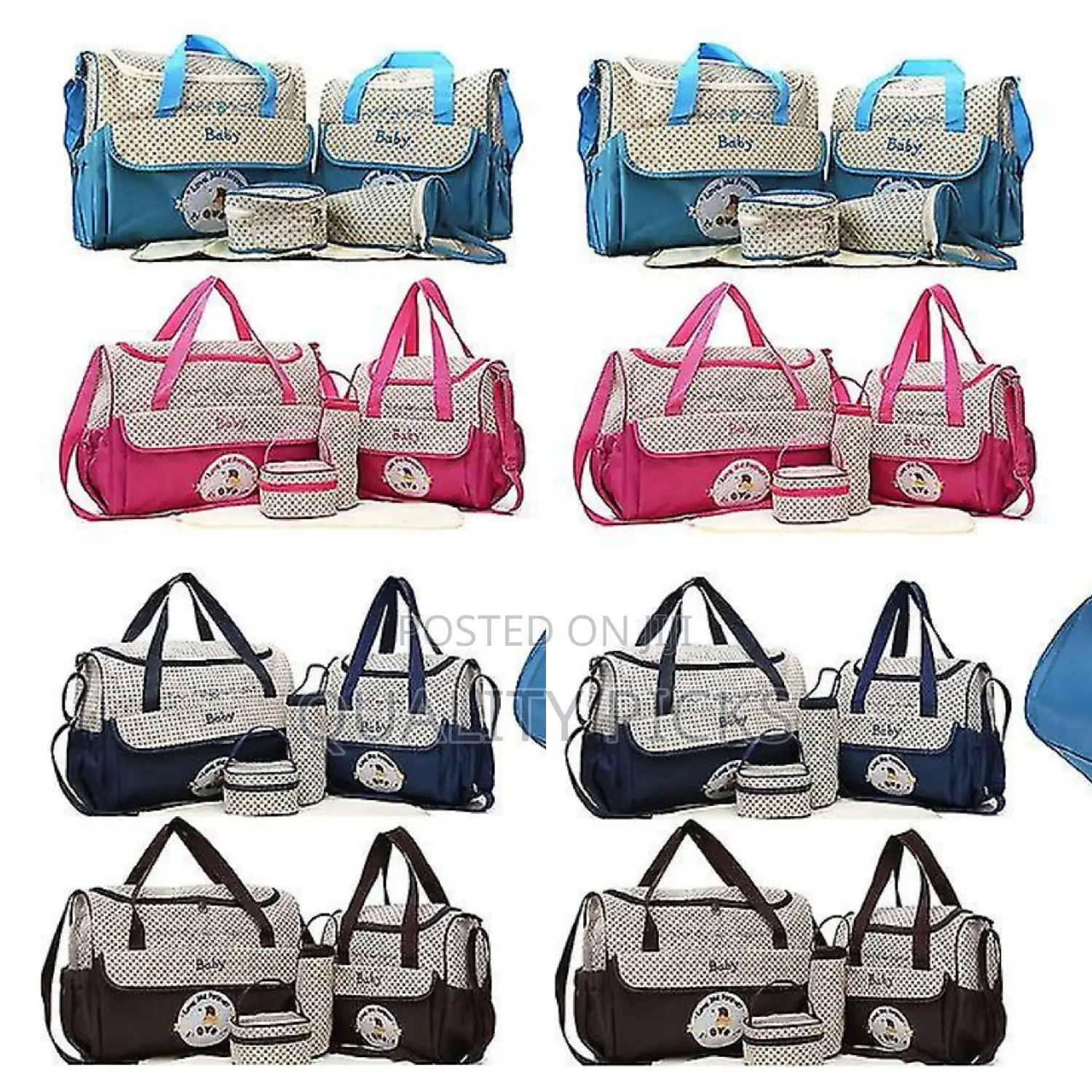 5 in 1 Baby Diaper Bag
