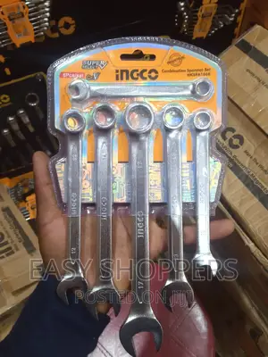 Ingco 6-Piece Spanner Thread Set (8,10,12,13,14,15,17) Mm