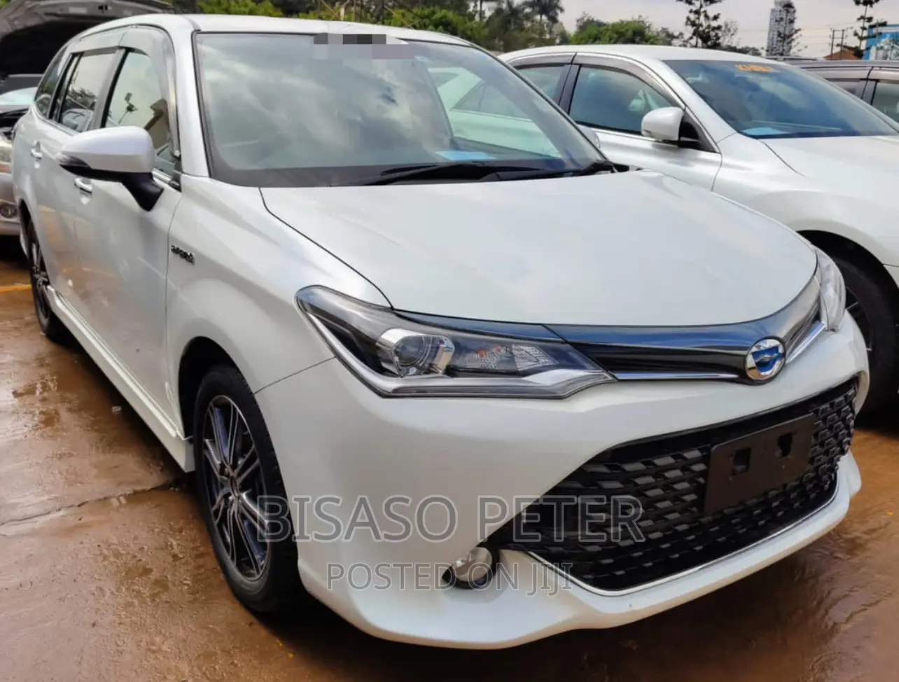 Toyota Corolla Fielder 2015 White
