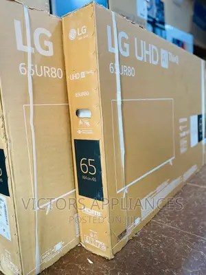 LG 65” UHD Smart Tv Powered by Webos
