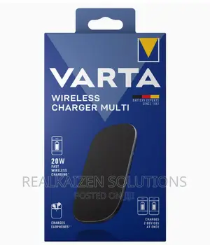VARTA Wireless Multi QI Fast Charger 20W