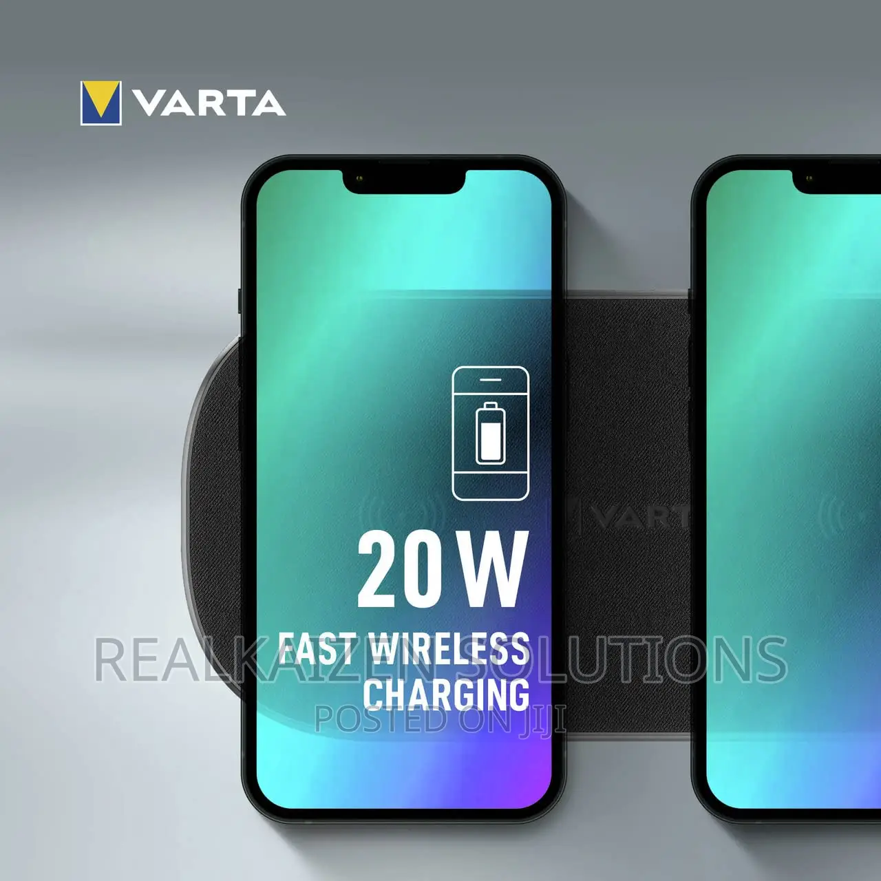 VARTA Wireless Multi QI Fast Charger 20W