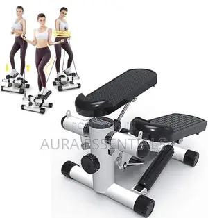 Mini Exercise Fitness Stepper Resistance Bands