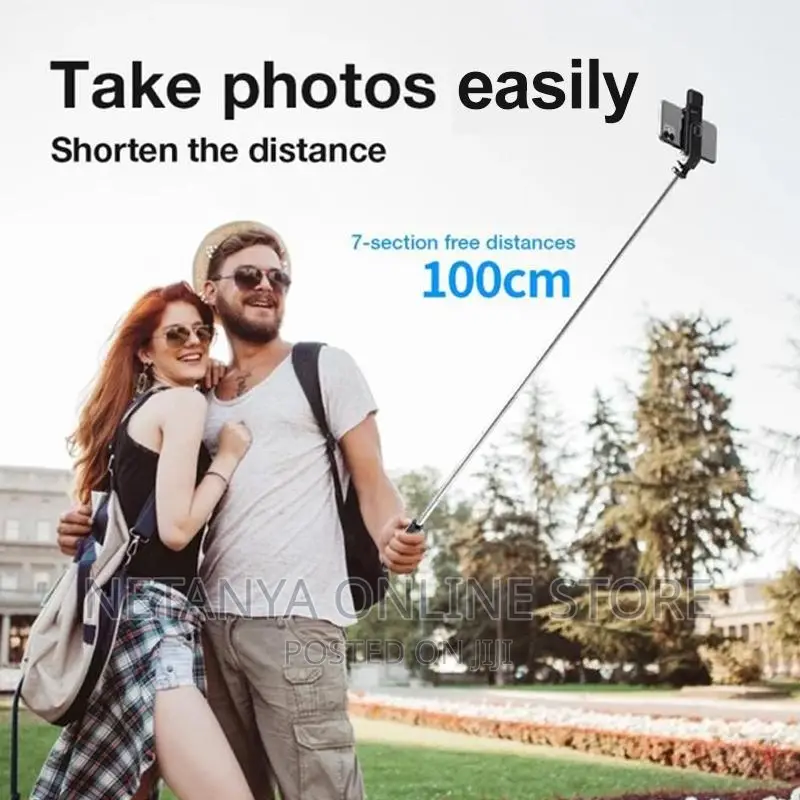 Wireless Bluetooth Selfie Stick /Tripod With Fill in Light