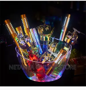 1pc Led Champagne Bottle Strobe Light