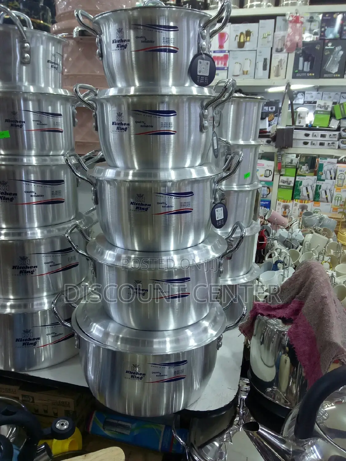 Aluminum Quality Cookware Saucepans or Pots