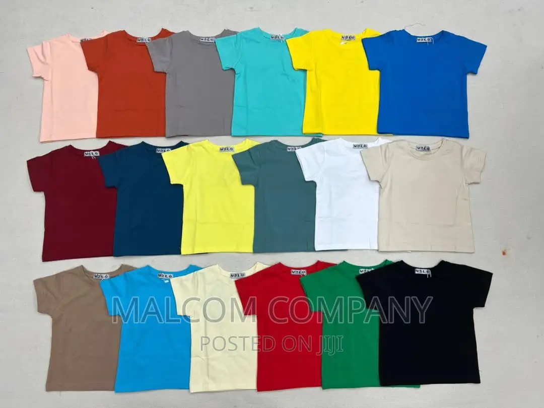 Children's Round Neck T Shirt S