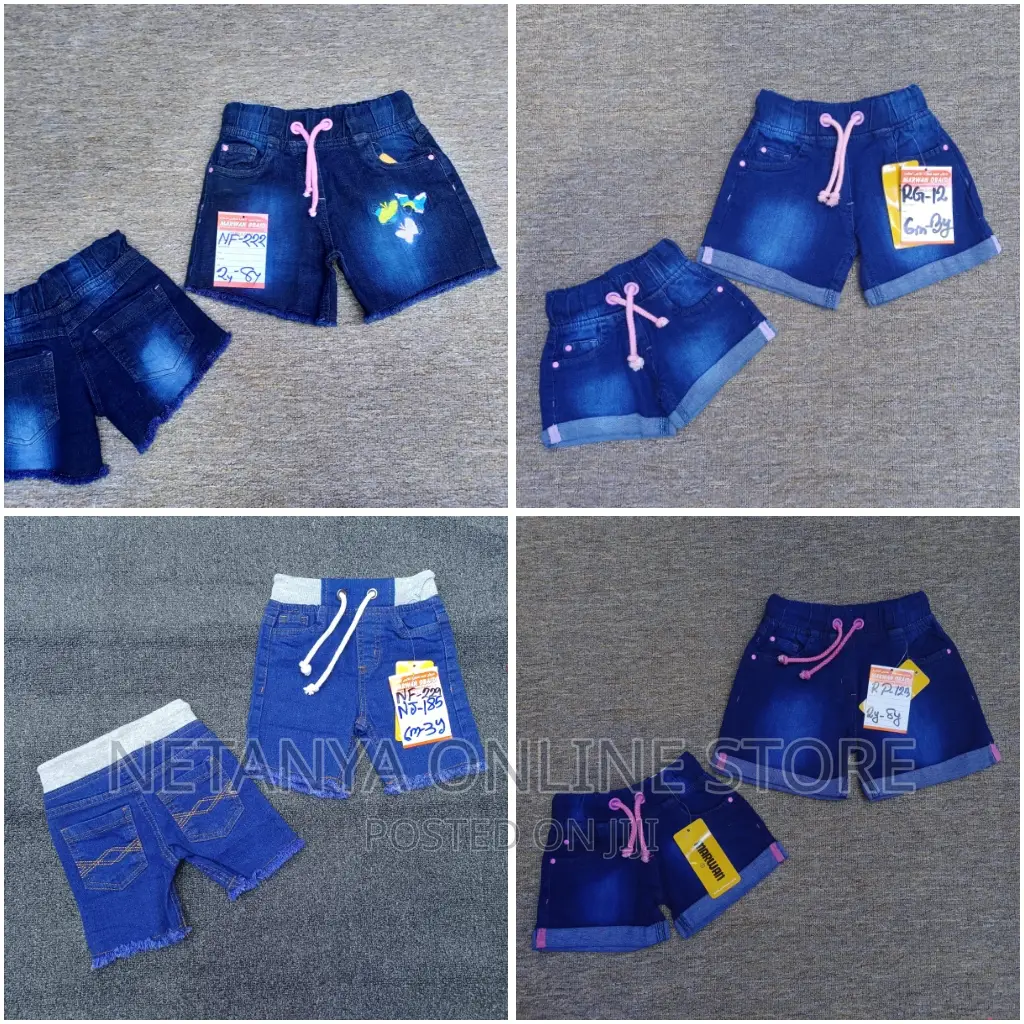 Kids Jean Shorts