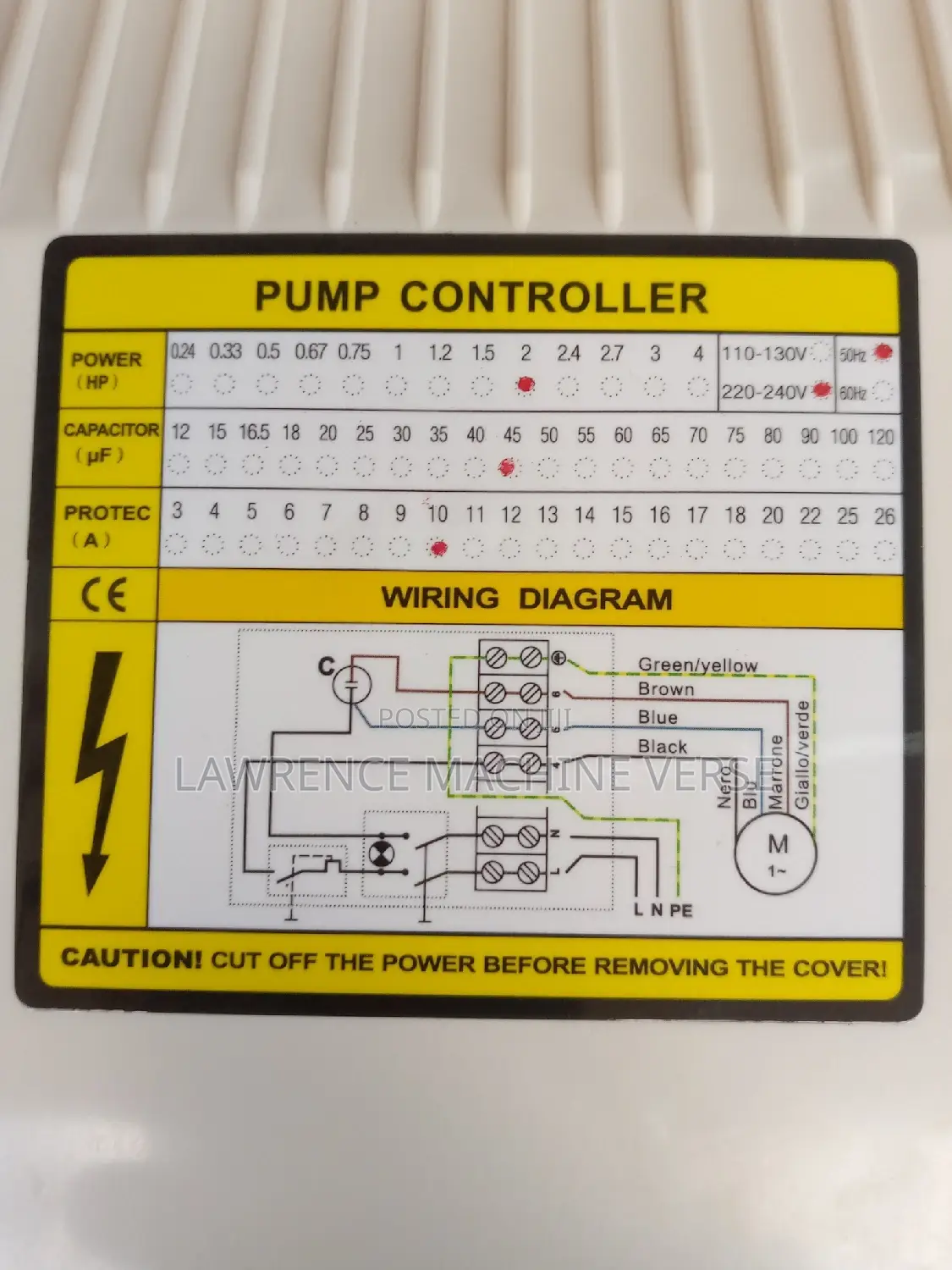 Water Pump 90m 2.4HP