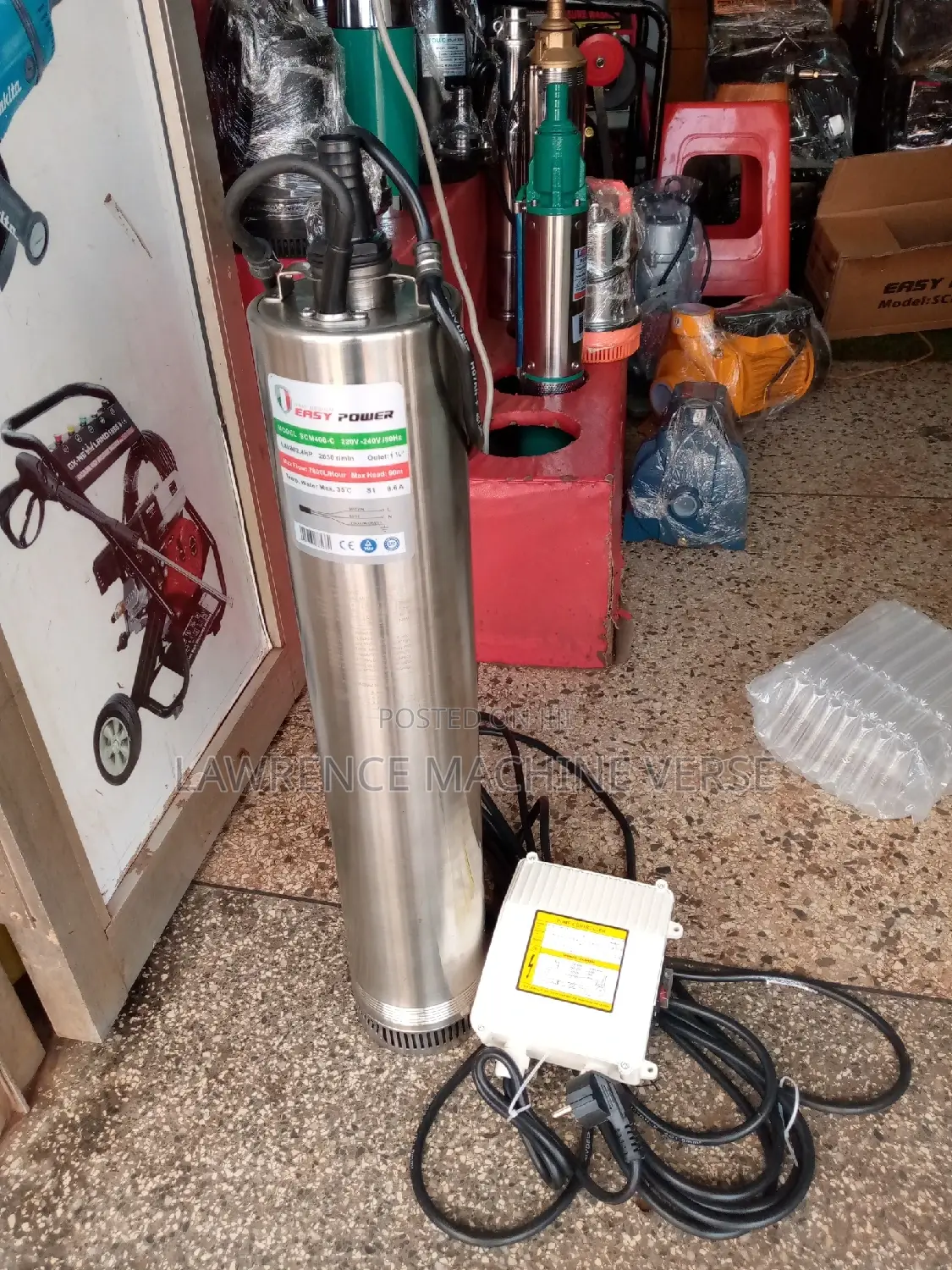 Water Pump 90m 2.4HP