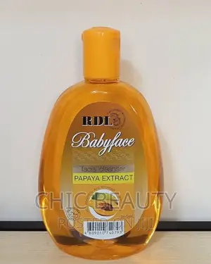 RDL Papaya Baby Face Toner/Stay on Cleanser. 150ml