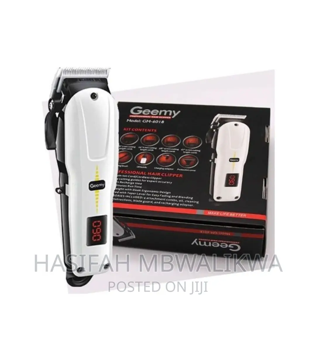 Geemy Cordless Electric Trimmer