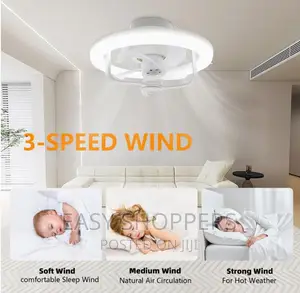 Kids Bedroom Ceiling Fan With Light Remote Control