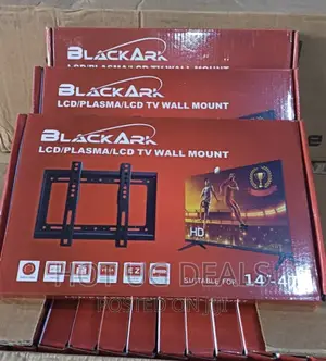 14"-47" Strong TV Wall Catcher/Mount - Black