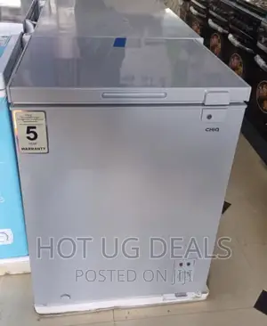 Chiq 180 Liter Chest Freezer Single Door | Cf200 - Silver