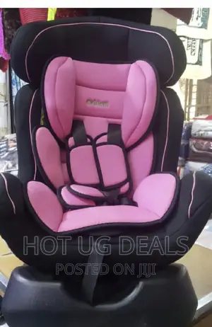 2 in 1 Baby Car Seat- Black and Pink
