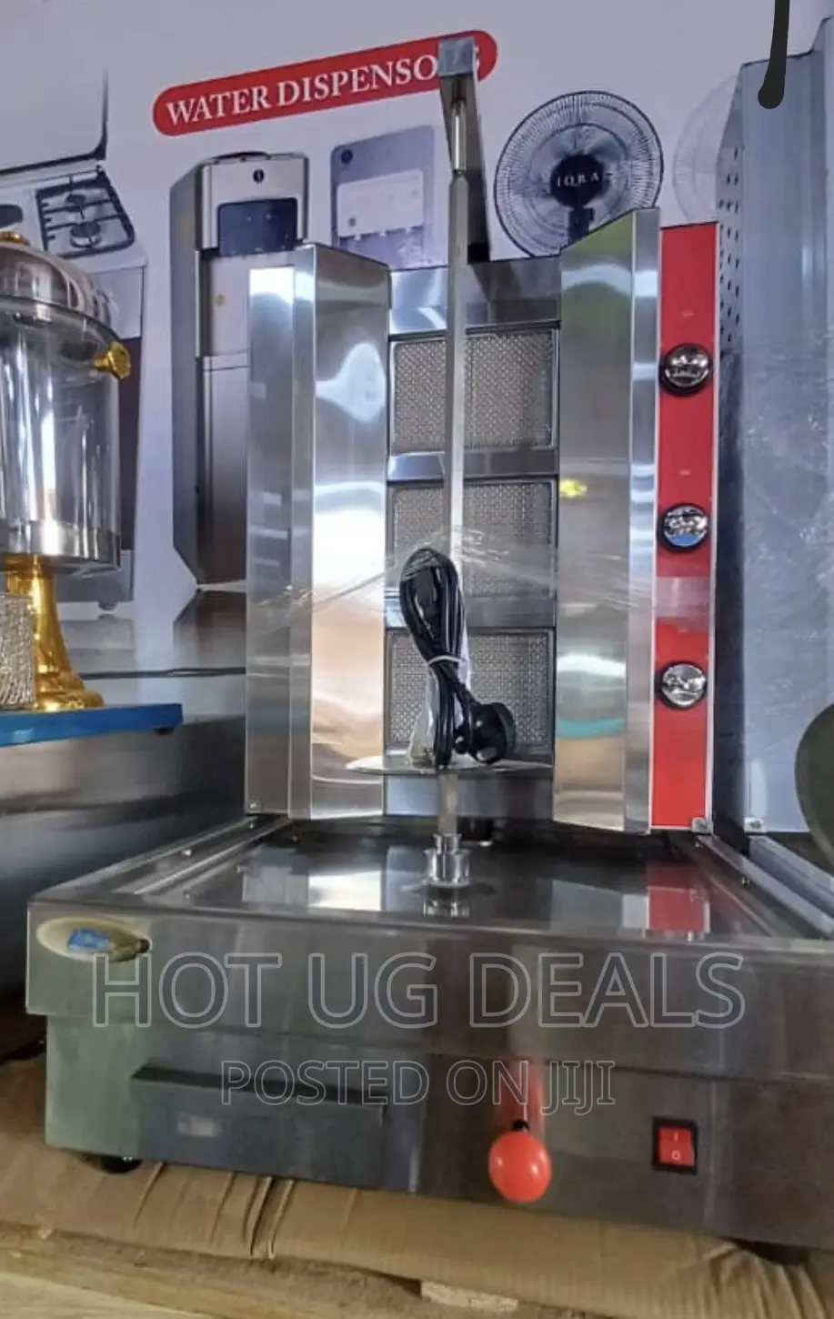 Electric Shawarma Machine - Silver