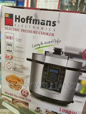 Electric Pressure Cooker Hoffman 6l Pressure Cooker