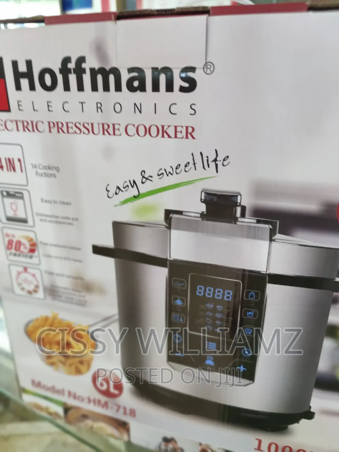 6l Digital Pressure Cooker Electric Pressure Cooker