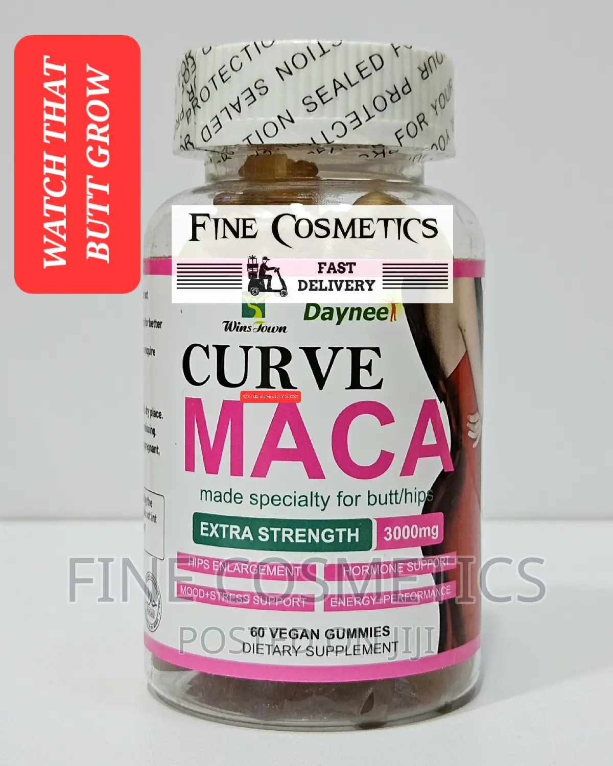 CURVE MACA GUMMIES 3000mg D Hips and Buttocks Enhancement