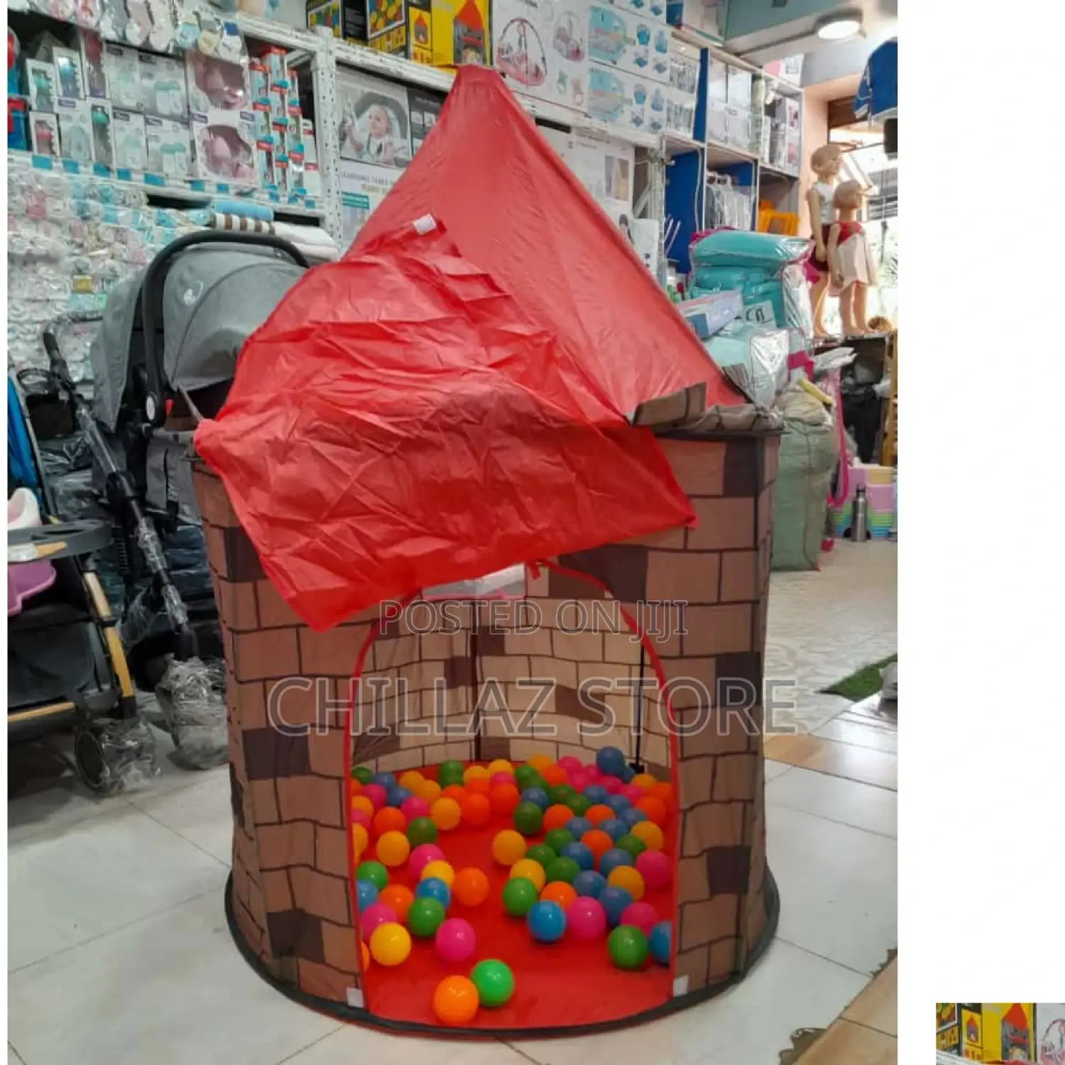 Kids Playhouse Castle Tent.