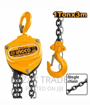 Ingco Industrial Chain Block, 1 Ton