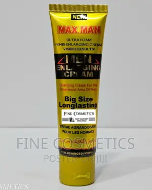 1PC MAX MAN Ultra Men's Penis Enlargement Safe Cream