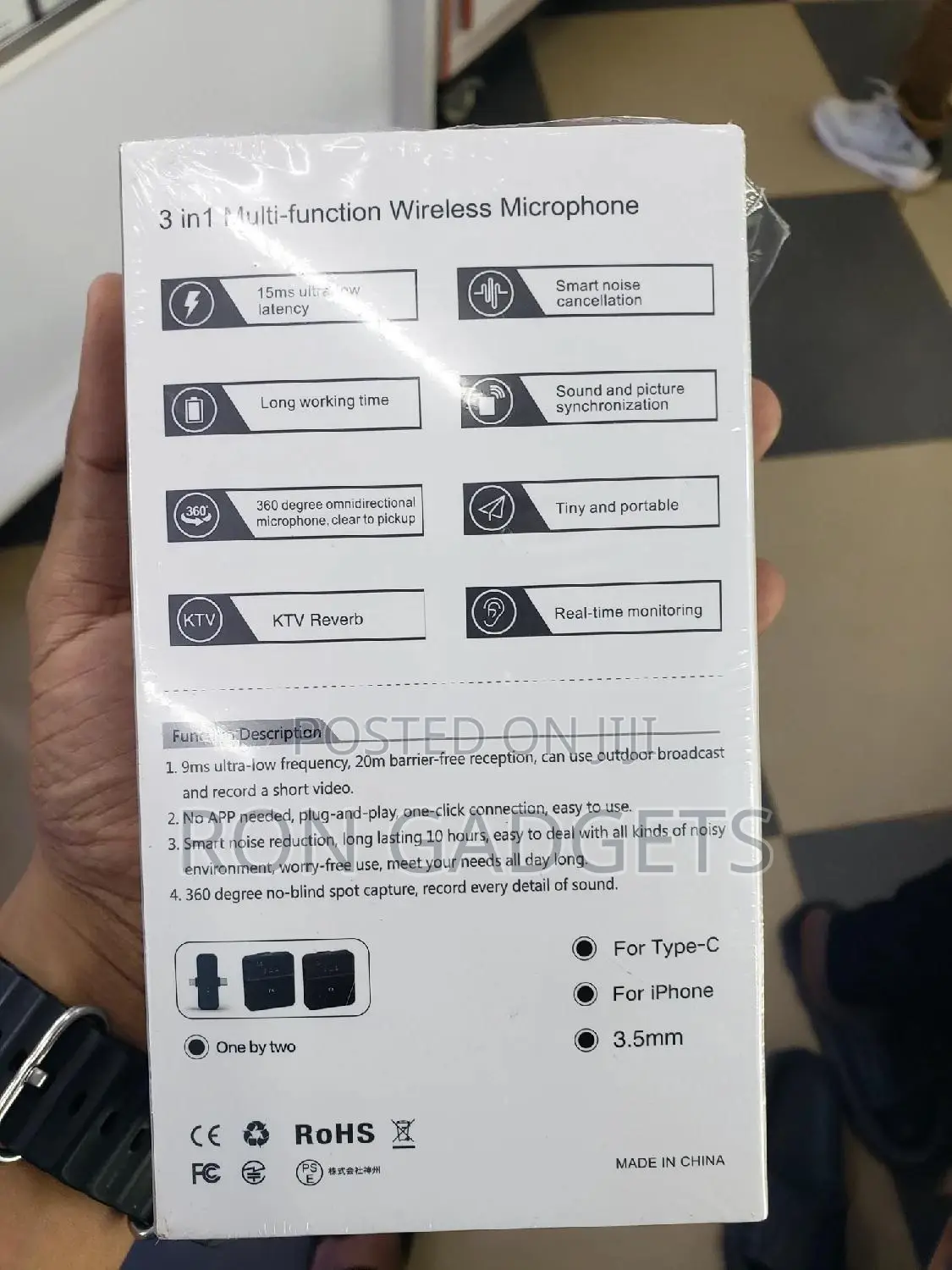Sx31 Wireless Microphone