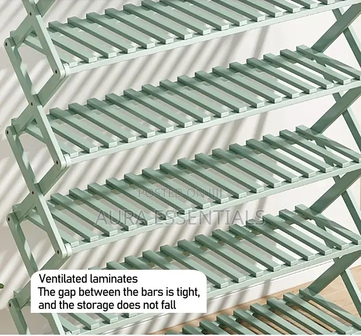 X-Shape 5 Layer Shoe Rack