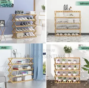 X-Shape 5 Layer Shoe Rack