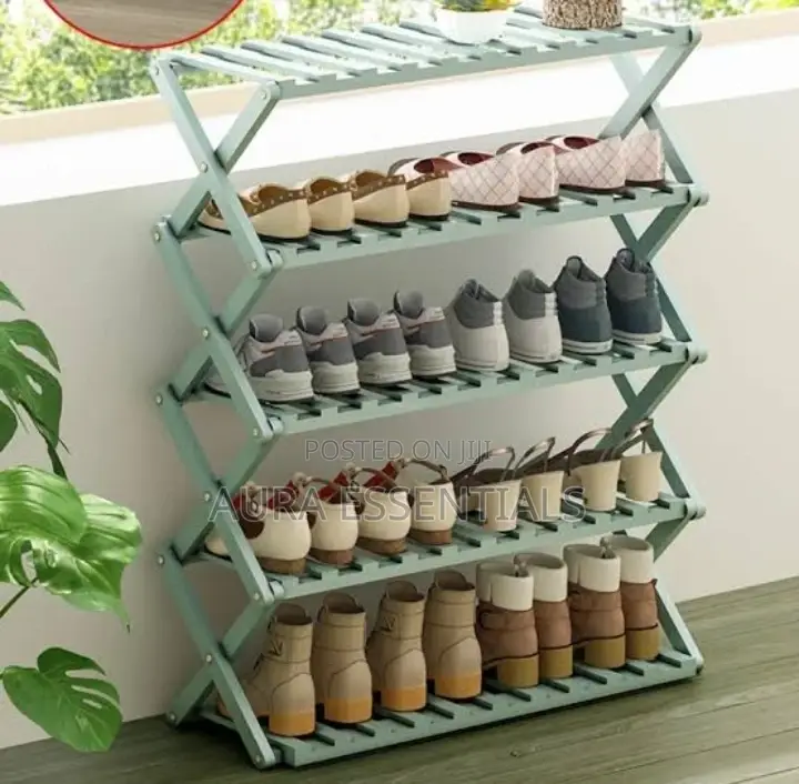 X-Shape 5 Layer Shoe Rack