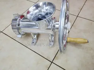 Manual Meat Mincer 32 Size Aluminum