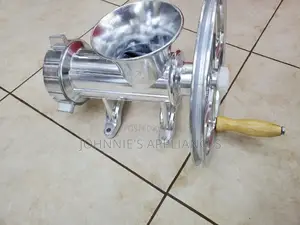 Manual Meat Mincer 32 Size Aluminum