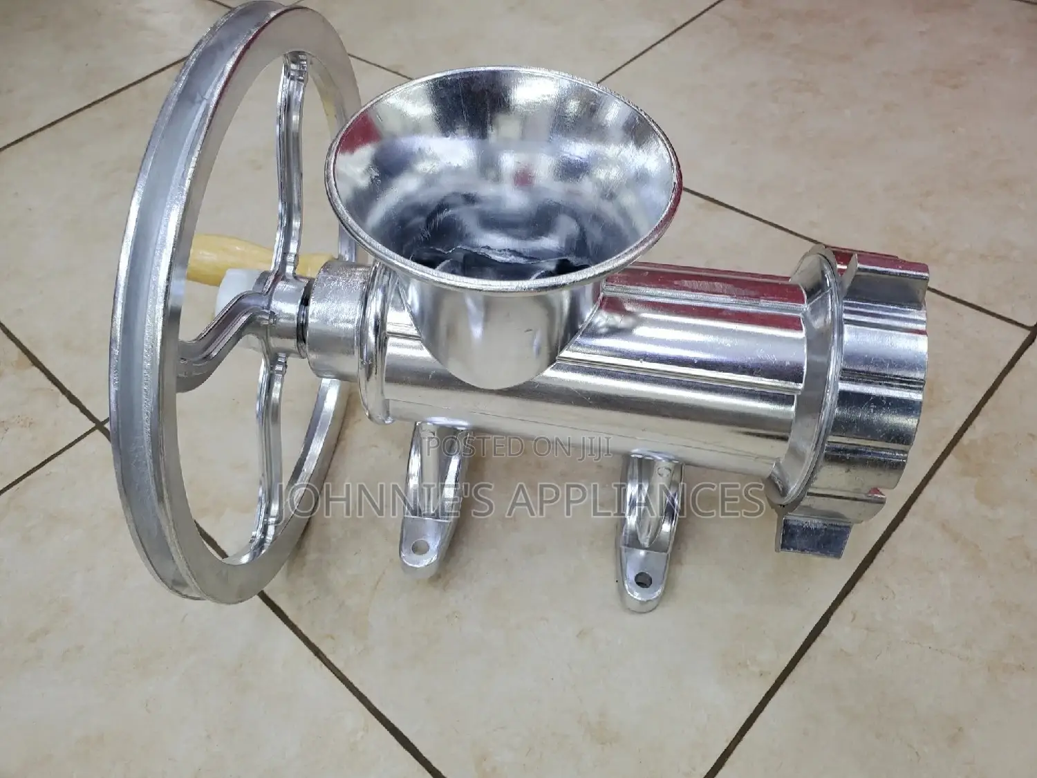 Manual Meat Mincer 32 Size Aluminum