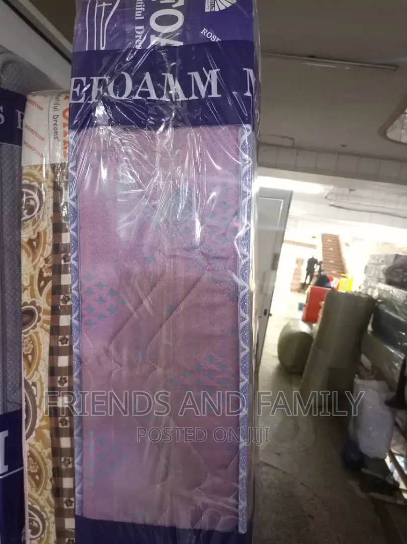 High Density Rose Foam Mattress 6*3*8.Inches