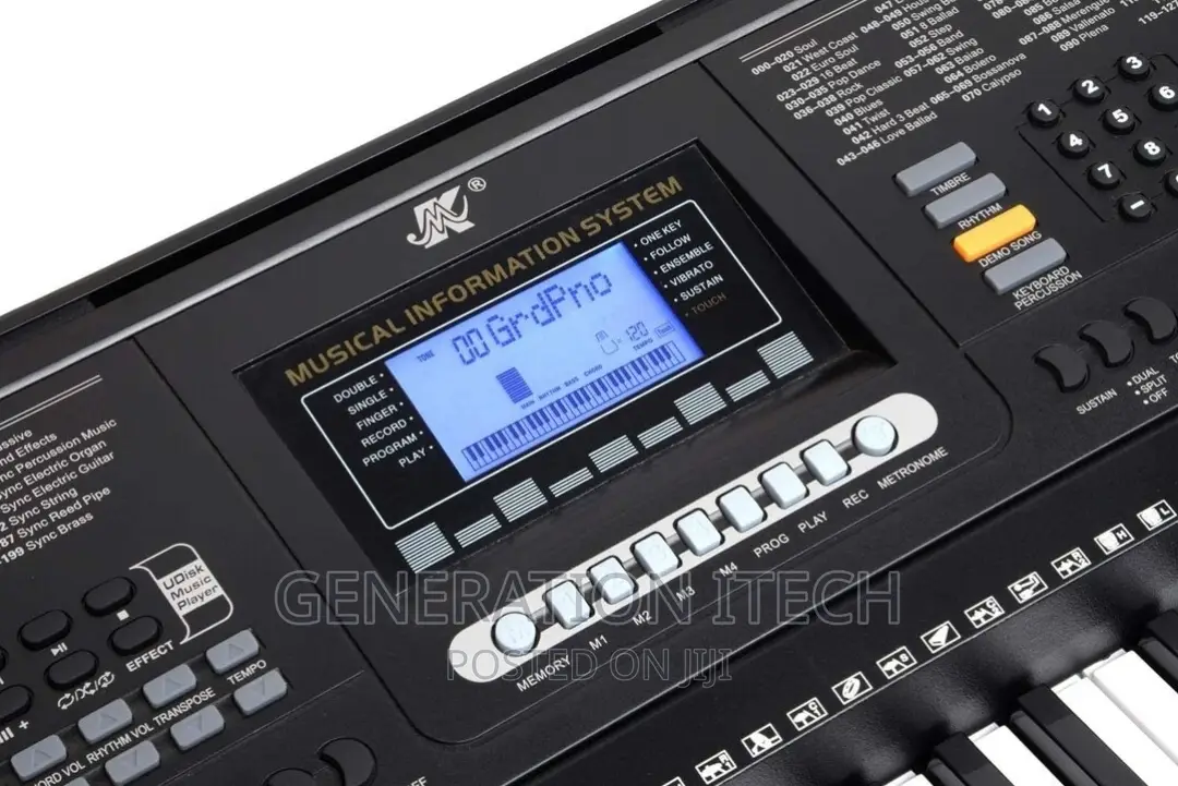 MK Professional Electronic Keyboard 61 Keys -Mk812