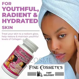 COLLAGEN AND GLUTATHIONE Skin Whitening |Hair Nail Care Caps