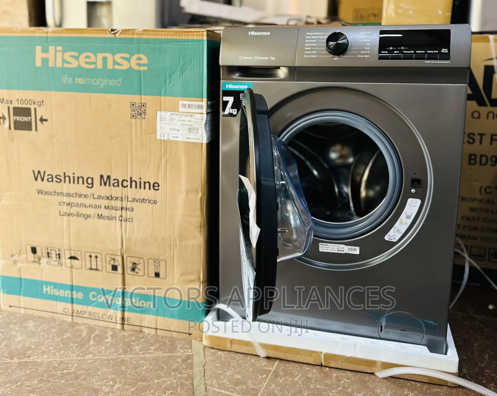 Hisense Washing Machine 7kg Frontloader