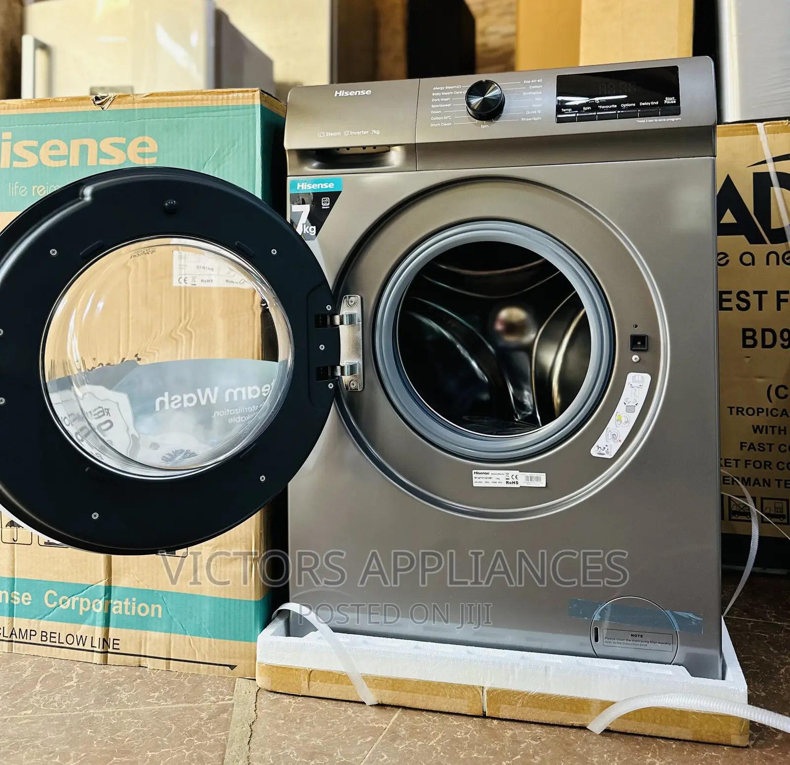 7kg Hisense Frontloader Washing Machine