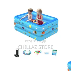 Kids Inflatable Square Swimming Pool.