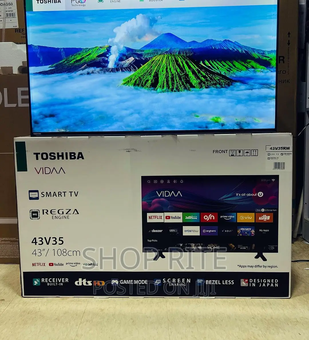 Toshiba 43inch Smart Vida TVS