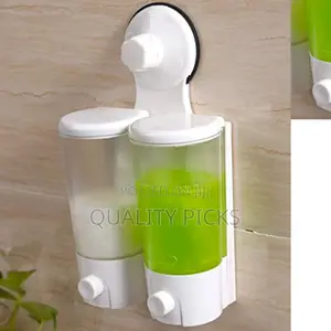 Wall Mounted Double Soap Dispenser