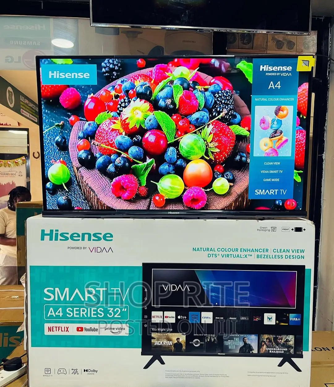Hisense 32inches Smart Vida TVS