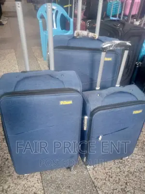 Original Prince Cloth Suitcase.Medium Size.( Blue)