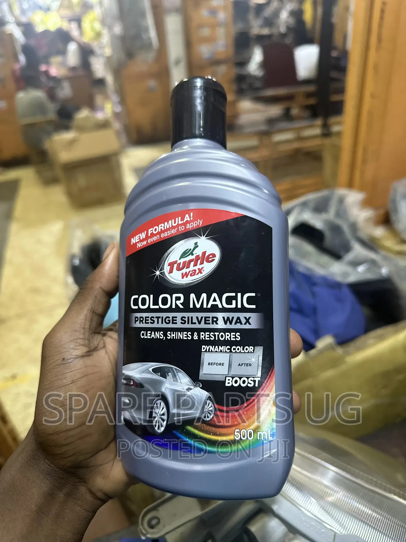 Color Magic Polish for Silver Car