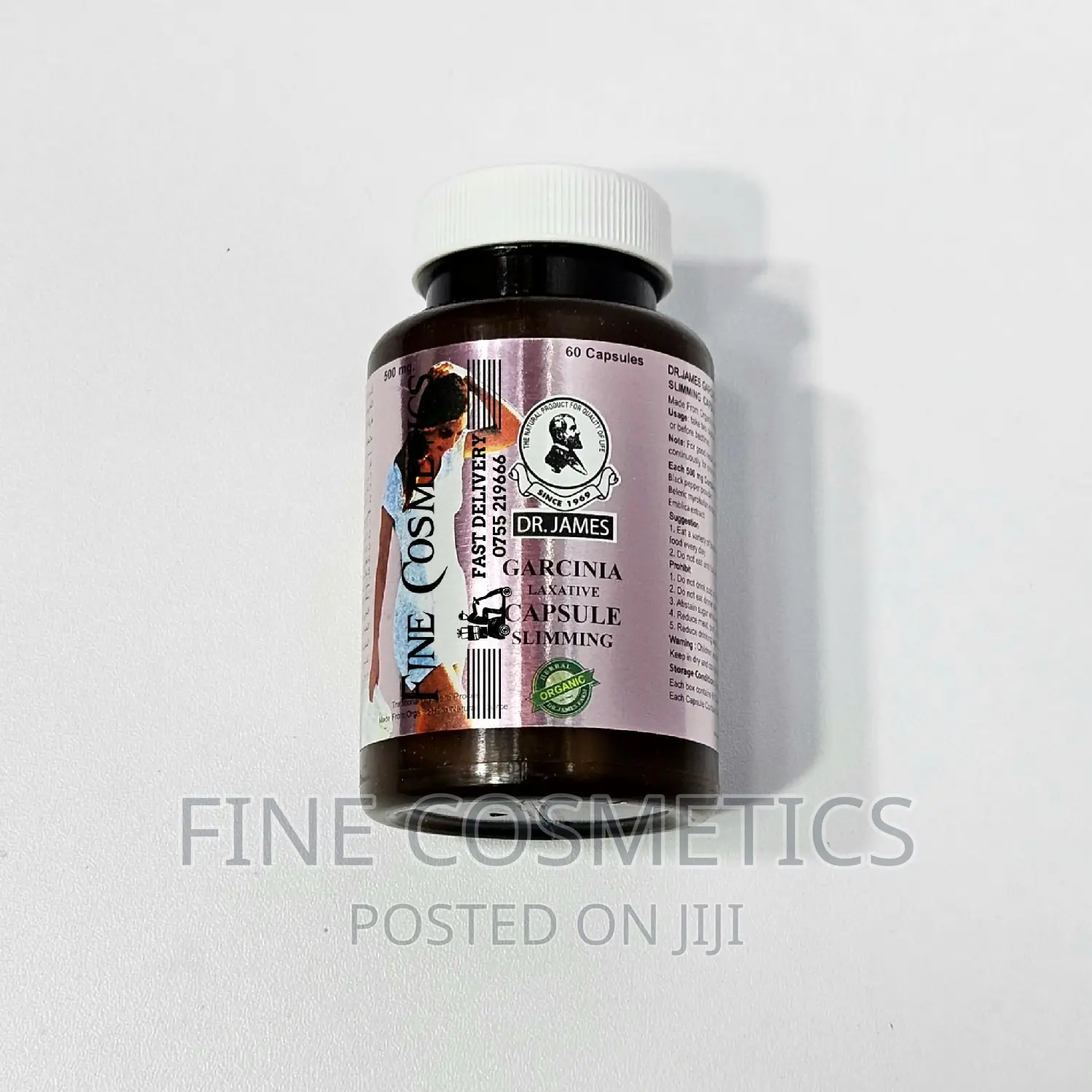 Dr James Garcinia Slimming Weight Loss Laxatives Capsules.