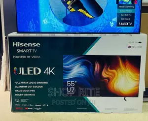 Hisense Uled Quantum Dot 55inch Smart TV.